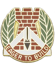 US Army 329th Engineer Group Unit Crest by Saunders Military Insignia