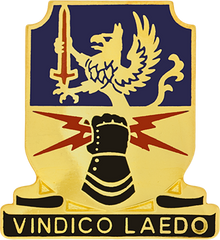 US Army 348th Support Battalion Unit Crest by Saunders Military Insignia