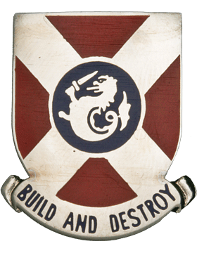 US Army 391st Engineer Battalion Unit Crest