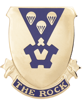 US Army 503rd Infantry Regiment Airborne Unit Cres