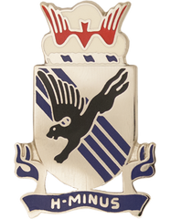 US Army 505th Infantry Regiment Unit Crest by Saunders Military Insignia