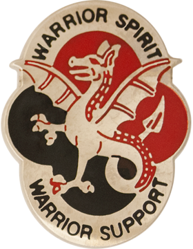 US Army 530th Supply And Service Unit Crest by Saunders Military Insignia
