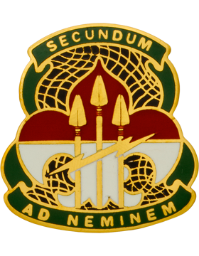 US Army Cyber command unit crest - Secundum Ad Neminem