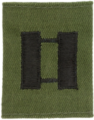 US Army Captain Gortex rank insignia by Saunders Military Insignia