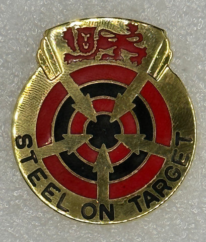 US Army 23rd Air Defense Artillery Unit Crest by Saunders Military Insignia