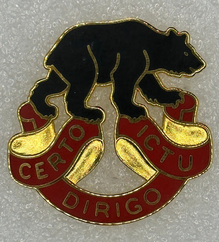 US Army 6th Air Defense Artillery Left Facing Unit Crest by Saunders Military Insignia