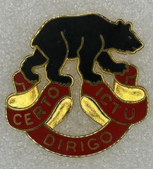 US Army 6th Air Defense Artillery Left Facing Unit Crest by Saunders Military Insignia