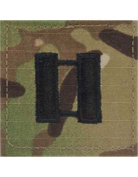 US Army Captain Multicam rank insignia by Saunders Military Insignia