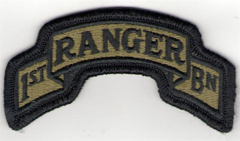 US Army 75th Ranger 1st Battalion Multicam Patch by Saunders Military Insignia