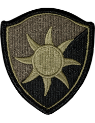 US Army 50th Support Group Florida Army National Guard SCORPION Patch with Velcro Backing by Saunders Military Insignia