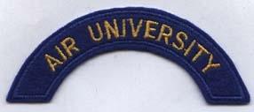 AAF Air University, Tab - Saunders Military Insignia