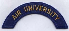 AAF Air University, Tab - Saunders Military Insignia