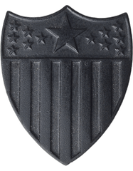 Adjutant General Army Branch Of Service badge in black metal - Saunders Military Insignia