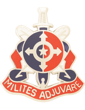 Adjutant General Center Reserve Components Unit Crest - Saunders Military Insignia
