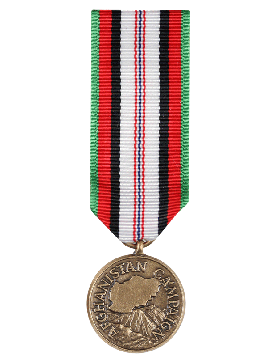 Afghanistan Campaign Mini Medal, Miniature Medal - Saunders Military Insignia
