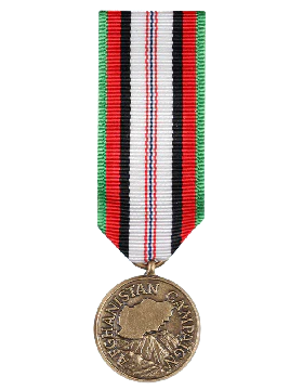 Afghanistan Campaign Mini Medal Miniature Medal by Saunders Military Insignia