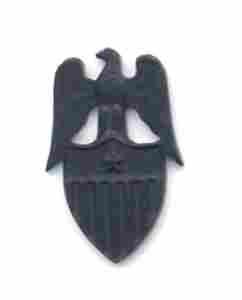 Aide to the Brigadier General Branch Of Service badge in black metal