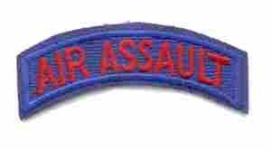 Air Assault Division , Tab in Cut Edge