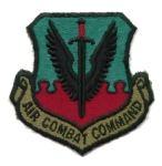 Authentic USA Made Air Combat Command Subdued Patch