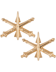 Air Defense Artillery Officer Army branch of service badge - Saunders Military Insignia