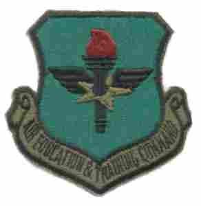 Premium Air Education and Training Command Subdued Patch