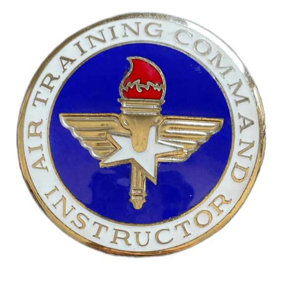 Air Force Air Training Command Instructor Badge Metal