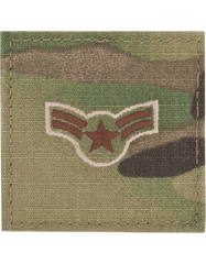 Air Force Airman 1st Class In Scorpion with Fastener - Saunders Military Insignia