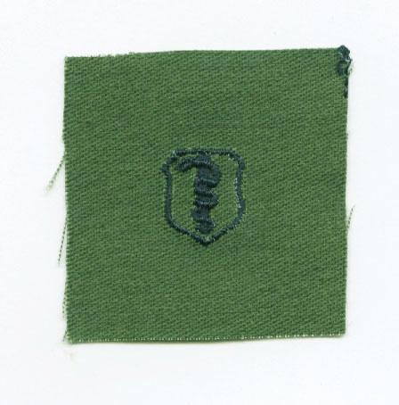 Air Force Biomedical Science Badge In Subdued Cloth
