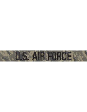 Air Force Branch Tape ABU Tiger With Velcro Backing