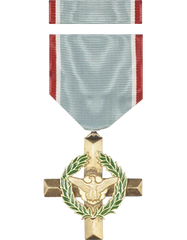 Air Force Cross Full Size Medal with Ribbon by Saunders Military Insignia