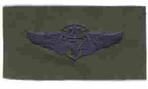 Air Force Flight Chief Flight Nurse Wing Subdued Cloth