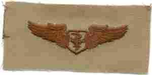 Air Force Flight Nurse Badge Desert Cloth Authentic US Made