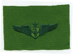 AIR FORCE FLIGHT SENIOR FLIGHT NURSE WING IN SUBDUED CLOTH - Saunders Military Insignia
