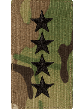 Air Force General Rank Insignia Scorpion Or OCP Pattern
