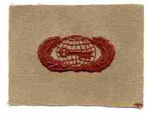 AIR FORCE INTELLIGENCE BADGE IN DESERT CLOTH - Saunders Military Insignia