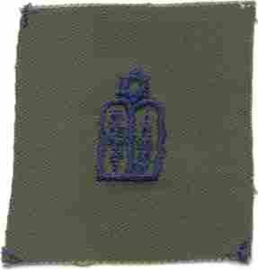 Air Force Jewish Chaplain Badge In Subdued Cloth US Made