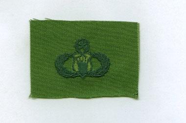 Air Force Master ATC Badge In Subdued Cloth Uniform