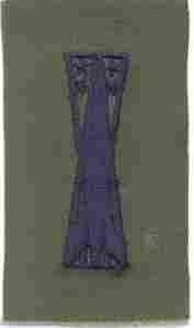 AIR FORCE MISSILE MAND BADGE IN SUBDUED CLOTH - Saunders Military Insignia