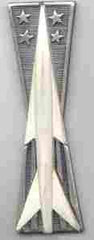 Air Force Missileman badge in old silver finish - Saunders Military Insignia