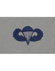 AIR FORCE PARACHUTIST BADGE ON ABU CLOTH - Saunders Military Insignia