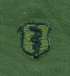 Air Force Physician Badge in subdued cloth - Saunders Military Insignia