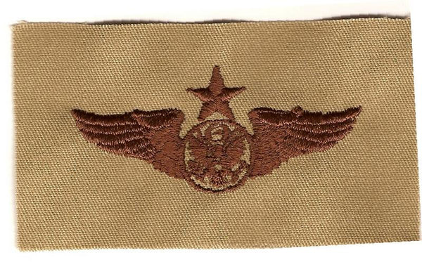 Air Force Pilot Badge Sew On Cloth Patch Authentic American