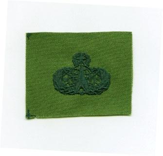 Air Force Pilot Wing Badge Subdued Cloth US Uniform