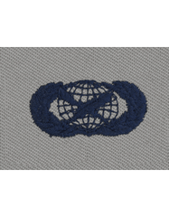AIR FORCE PUBLIC AFFAIRS BADGE ON ABU CLOTH - Saunders Military Insignia