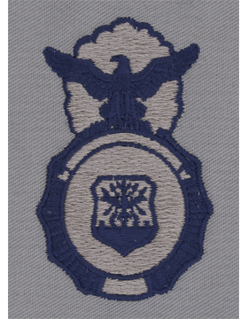 Air Force Security Police Badge in ABU Cloth Sewn On