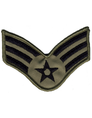 AIR FORCE SENIOR AIRMAN CHEVRON IN ABU - Saunders Military Insignia