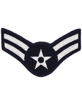 Air Force Senior Airman Dress Blue Chevron Insignia