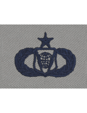 Air Force Senior Command And Control Badge On ABU Cloth