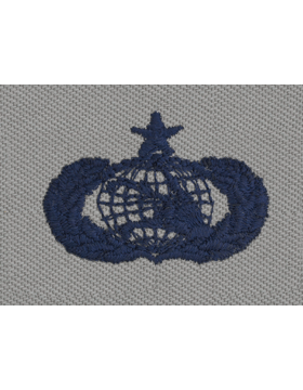 AIR FORCE SENIOR COMMUNICATIONS BADGE ON ABU CLOTH - Saunders Military Insignia