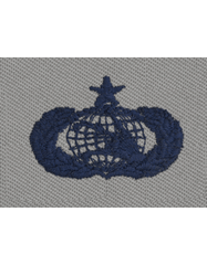 AIR FORCE SENIOR COMMUNICATIONS BADGE ON ABU CLOTH - Saunders Military Insignia